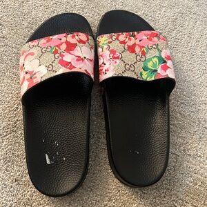 Gucci Floral Slides